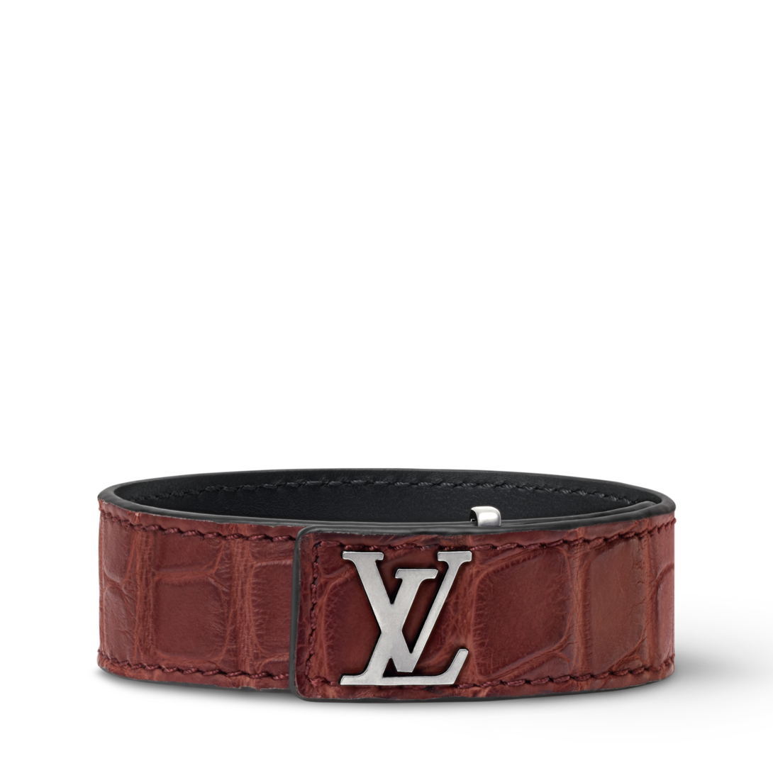 LOUIS VUITTON レザー首輪 CV2280 LV Slim Karung Bracelet - Fashion Jewelry M4903D | LOUIS VUITTON